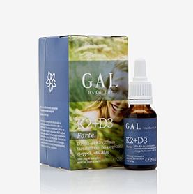 GAL K2-D3 vitamin Forte