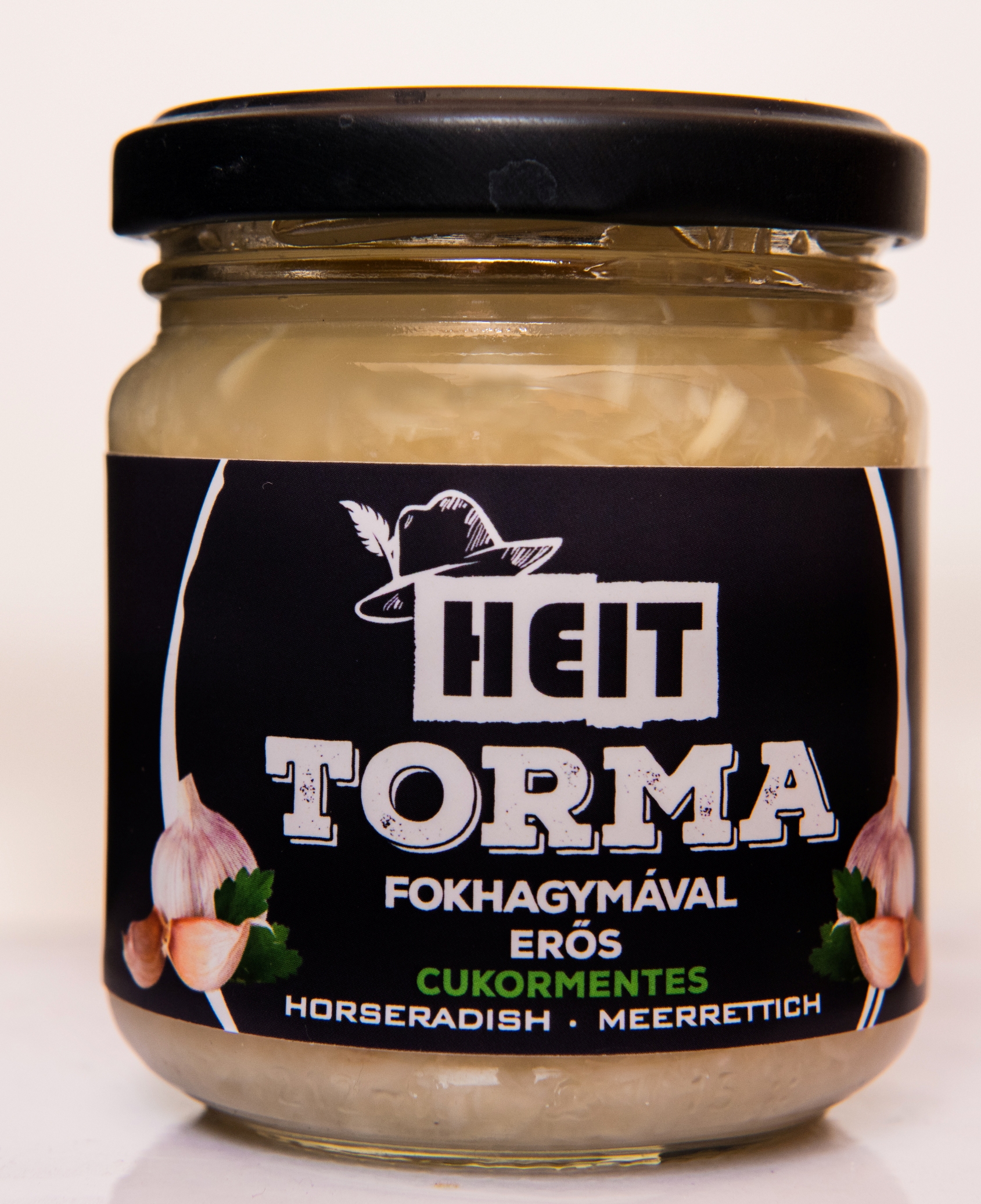 Heit torma fokhagymával, cukormentes (erős)