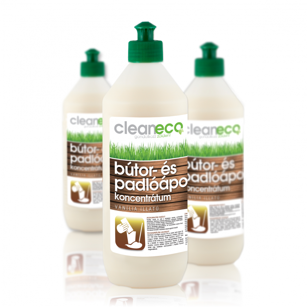 Cleaneco bútor és padlóápoló koncentrátum - vanília illatú